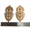 Picture of Royal Carnation Janvier Brass Stampings-2pcs 