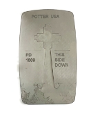 Picture of Pancake Die 1809 - Large New Mexico Style Cross 