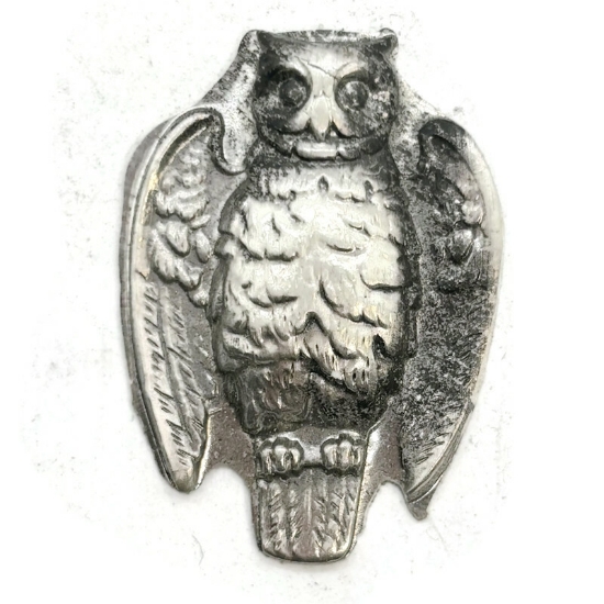 Picture of Sterling Silver Stamping Owl 