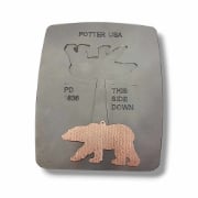 Picture of Pancake Die 1836 Polar Bear Ornament