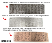 Picture of Pattern Plate RMP403 Egyptian Hieroglyphs