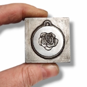 Picture of Impression Die Single Rose Intaglio Pendant