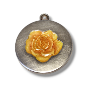 Picture of Impression Die Single Rose Intaglio Pendant