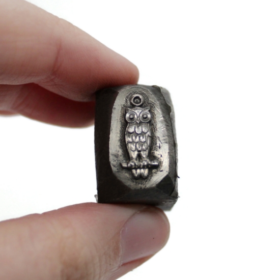 Picture of Impression Die Perched Owl