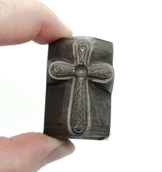 Picture of Impression Die Nordic Patterns Cross