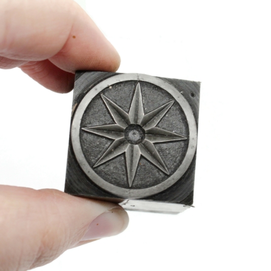 Picture of Impression Die Large Compass Rose