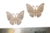 Picture of Butterfly with Stone Settings Janvier Brass Stampings-2pcs