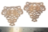 Picture of Large Flower and Vine Janvier Brass Stampings-2pcs