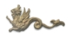 Picture of Mini Flying Dragon Janvier Brass Stampings-2pcs