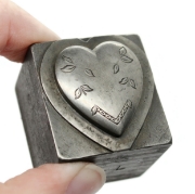 Picture of Impression Die DIY Botanical Heart