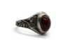 Picture of Dragon Signet with Garnet (Sterling Silver, Size 9)