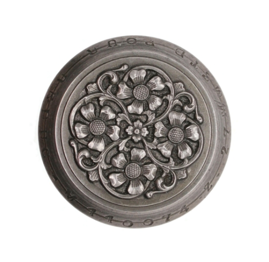 Picture of Impression Die Daisies and Vines Button