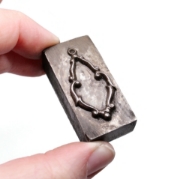 Picture of Impression Die Gothic Outline Pendant