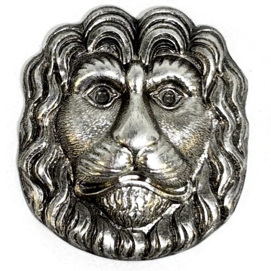 Picture of Sterling Silver Stamping Lion Head