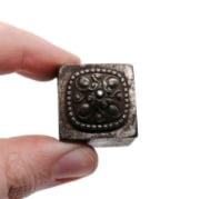 Picture of Impression Die Decorated Pyramid Bead